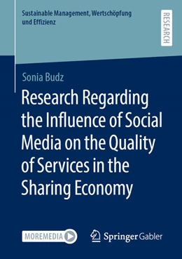 Abbildung von Budz | Research Regarding the Influence of Social Media on the Quality of Services in the Sharing Economy | 1. Auflage | 2023 | beck-shop.de