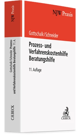 Abbildung von Gottschalk / Schneider | Prozess- und Verfahrenskostenhilfe, Beratungshilfe | 11. Auflage | 2025 | Band 47 | beck-shop.de