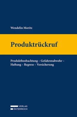 Abbildung von Moritz | Produktrückruf | 1. Auflage | 2021 | beck-shop.de