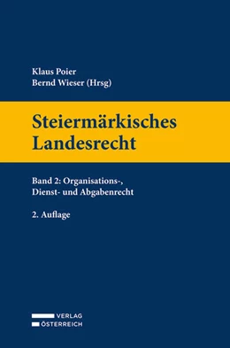 Abbildung von Poier / Wieser | Steiermärkisches Landesrecht | 2. Auflage | 2023 | beck-shop.de