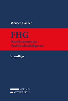 Abbildung von Hauser / Schweighofer | FHG | 2. Auflage | 2023 | beck-shop.de
