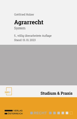 Abbildung von Holzer | Agrarrecht | 5. Auflage | 2023 | beck-shop.de