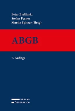 Abbildung von Bydlinski / Perner | ABGB | 7. Auflage | 2023 | beck-shop.de
