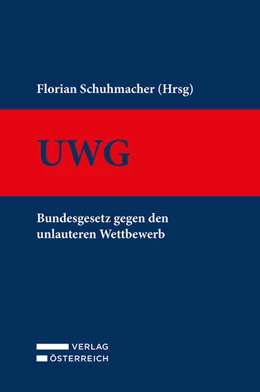 Abbildung von Schuhmacher | UWG | 1. Auflage | 2024 | beck-shop.de