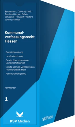 Abbildung von Bennemann/ Daneke | Kommunalverfassungsrecht Hessen | 1. Auflage | 2024 | beck-shop.de