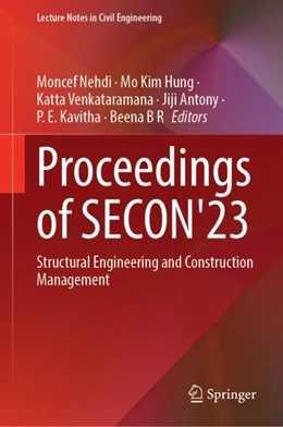 Abbildung von Nehdi / Hung | Proceedings of SECON’23 | 1. Auflage | 2023 | beck-shop.de