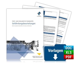 Abbildung von Prüf- und Dokumentationsmappe: Gefährdungsbeurteilungen | 3. Auflage | 2023 | beck-shop.de