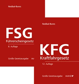 Abbildung von Nedbal-Bures | PAKET: Kraftfahrgesetz 12. Aufl + Führerscheingesetz 8. Aufl | 1. Auflage | 2023 | beck-shop.de