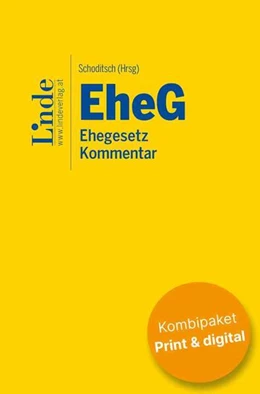 Abbildung von Barth / Schoditsch | EheG | Ehegesetz (Kombi Print&digital) | 1. Auflage | 2023 | beck-shop.de