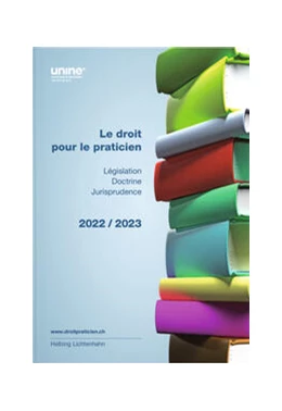 Abbildung von Le droit pour le praticien 2022/2023 | 1. Auflage | 2023 | beck-shop.de