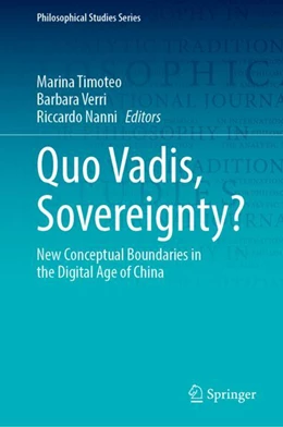 Abbildung von Timoteo / Verri | Quo Vadis, Sovereignty? | 1. Auflage | 2023 | beck-shop.de