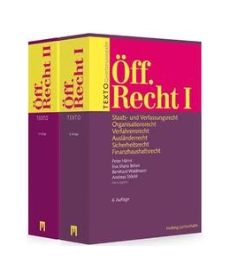 Abbildung von Hänni / Belser | Texto Öff. Recht I + II • Set
 | 6. Auflage | 2023 | beck-shop.de