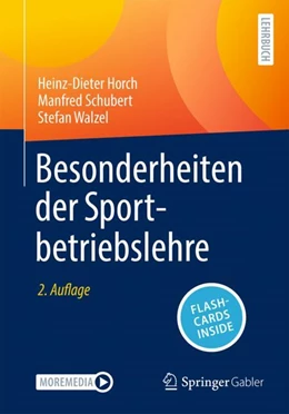 Abbildung von Horch / Walzel | Besonderheiten der Sportbetriebslehre | 2. Auflage | 2024 | beck-shop.de