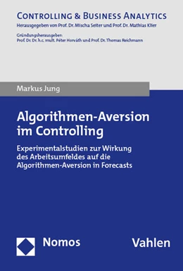 Abbildung von Jung | Algorithmen-Aversion im Controlling | 1. Auflage | 2025 | beck-shop.de