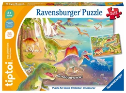 Abbildung von Ravensburger tiptoi Puzzle 00198 Puzzle für kleine Entdecker: Dinosaurier, Kinderpuzzle ab 3 Jahren, Dinosaurier Spielzeug für 1 Spieler, Dino Puzzle | 1. Auflage | 2024 | beck-shop.de