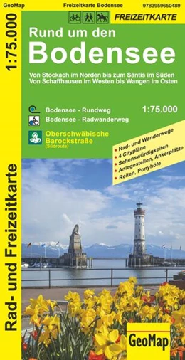 Abbildung von GeoMap | Rund um den Bodensee Rad- und Freizeitkarte | 6. Auflage | 2023 | beck-shop.de