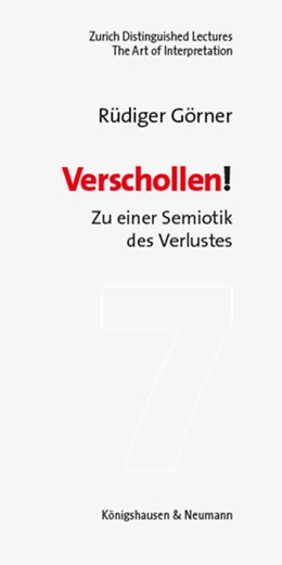 Abbildung von Görner | Verschollen! | 1. Auflage | 2023 | beck-shop.de