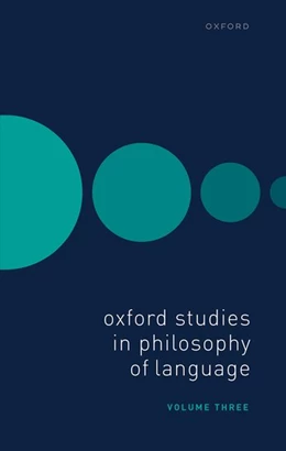 Abbildung von Lepore / Sosa | Oxford Studies in Philosophy of Language Volume 3 | 1. Auflage | 2024 | beck-shop.de