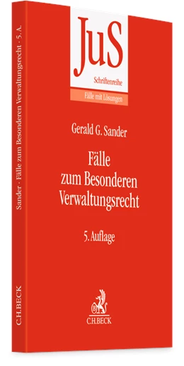 Abbildung von Sander | Fälle zum Besonderen Verwaltungsrecht | 5. Auflage | 2024 | Band 141 | beck-shop.de