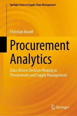 Abbildung von Mandl | Procurement Analytics | 1. Auflage | 2023 | beck-shop.de