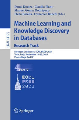 Abbildung von Koutra / Plant | Machine Learning and Knowledge Discovery in Databases: Research Track | 1. Auflage | 2023 | beck-shop.de