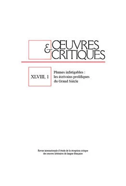 Abbildung von Oeuvres & Critiques XLVIII ,1 | 1. Auflage | 2023 | beck-shop.de