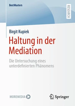 Abbildung von Kupiek | Haltung in der Mediation | 1. Auflage | 2023 | beck-shop.de