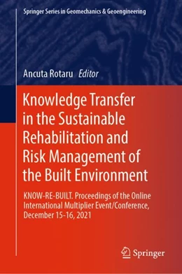 Abbildung von Knowledge Transfer in the Sustainable Rehabilitation and Risk Management of the Built Environment | 1. Auflage | 2024 | beck-shop.de