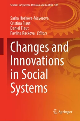 Abbildung von Hoskova-Mayerova / Flaut | Changes and Innovations in Social Systems | 1. Auflage | 2025 | beck-shop.de