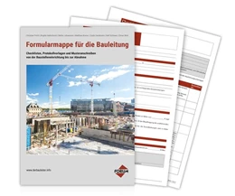 Abbildung von Formularmappe für die Bauleitung | 4. Auflage | 2023 | beck-shop.de