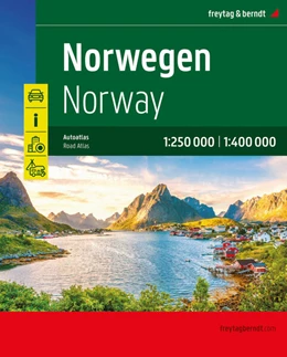 Abbildung von Freytag & Berndt | Norwegen, Autoatlas 1:250.000 - 1:400.000, freytag & berndt | 1. Auflage | 2024 | beck-shop.de