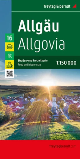 Abbildung von Freytag & Berndt | Allgäu, Straßen- und Freizeitkarte 1:150.000, freytag & berndt | 1. Auflage | 2024 | beck-shop.de