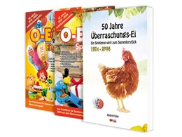 Abbildung von Feiler | Das O-Ei-A 2er Bundle 2024/25 - Die Jubiläumsausgabe! - O-Ei-A Figuren und O-Ei-A Spielzeug sowie das Buch ¿50 Jahre Überraschungs-Ei¿ | 5. Auflage | 2023 | beck-shop.de