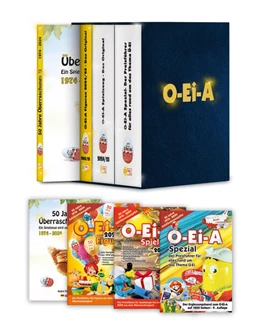 Abbildung von Feiler | Das O-Ei-A 3er Bundle 2024/25 - Die Jubiläumsausgabe! - O-Ei-A Figuren, O-Ei-A Spielzeug und O-Ei-A Spezial sowie das Buch ¿50 Jahre Überraschungs-Ei¿ | 1. Auflage | 2023 | beck-shop.de