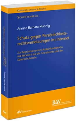 Abbildung von Männig | Schutz gegen Persönlichkeitsrechtsverletzungen im Internet | 1. Auflage | 2023 | beck-shop.de