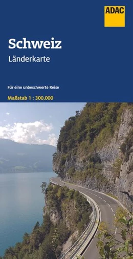 Abbildung von ADAC Länderkarte Schweiz 1:300.000 | 8. Auflage | 2024 | beck-shop.de