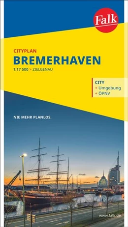 Abbildung von Falk Cityplan Bremerhaven 1:17.500 | 2. Auflage | 2024 | beck-shop.de