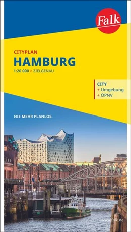 Abbildung von Falk Cityplan Hamburg 1:22.500 | 16. Auflage | 2024 | beck-shop.de
