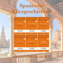 Abbildung von Bécquer / Frank | Spanische Kurzgeschichten (Bücher + 6 Audio-CDs) | 1. Auflage | 2023 | beck-shop.de