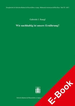 Abbildung von Stangl | Wie nachhaltig ist unsere Ernährung? | 1. Auflage | 2023 | beck-shop.de