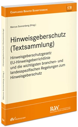 Abbildung von Sonnenberg | Hinweisgeberschutz (Textsammlung) | 1. Auflage | 2023 | beck-shop.de