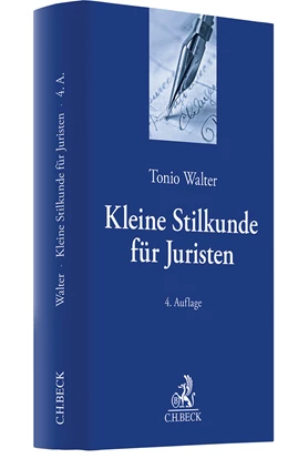 Abbildung von Walter | Kleine Stilkunde für Juristen | 4. Auflage | 2024 | beck-shop.de