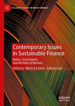 Abbildung von La Torre / Leo | Contemporary Issues in Sustainable Finance | 1. Auflage | 2024 | beck-shop.de