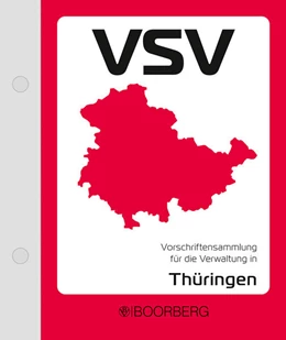 Abbildung von Vorschriftensammlung für die Verwaltung in Thüringen (VSV) | 1. Auflage | 2024 | beck-shop.de