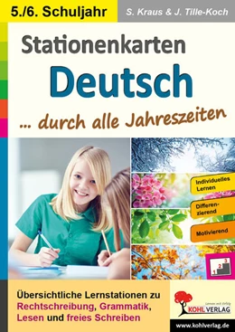 Abbildung von Kraus / Tille-Koch | Stationenlernen Deutsch durch alle Jahreszeiten / Klasse 5-6 | 2. Auflage | 2023 | beck-shop.de