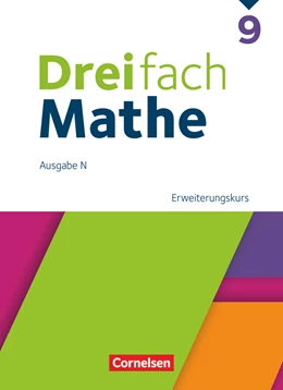 Abbildung von Dreifach Mathe 9. Schuljahr. Erweiterungskurs - Schulbuch mit digitalen Hilfen, Erklärfilmen und Wortvertonungen | 1. Auflage | 2024 | beck-shop.de