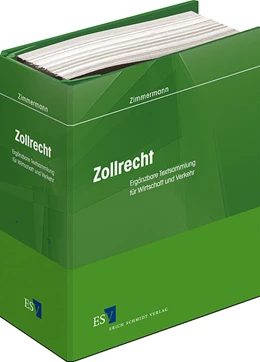 Abbildung von Zimmermann | Zollrecht | 1. Auflage | 2017 | beck-shop.de