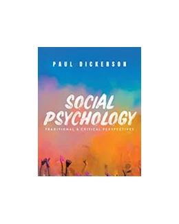 Abbildung von Dickerson | Social Psychology | 2. Auflage | 2024 | beck-shop.de