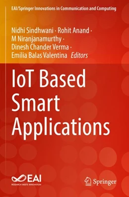 Abbildung von Sindhwani / Anand | IoT Based Smart Applications | 1. Auflage | 2023 | beck-shop.de