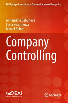 Abbildung von Behúnová / Knapcikova | Company Controlling | 1. Auflage | 2023 | beck-shop.de